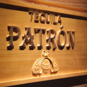 Patron Wood Sign