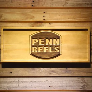 Penn Reels Wood Sign