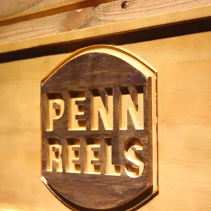Penn Reels Wood Sign