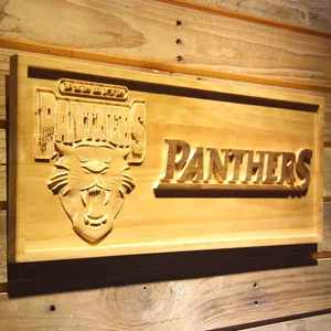 Penrith Panthers Wood Sign