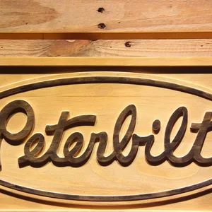 Peterbilt Wood Sign