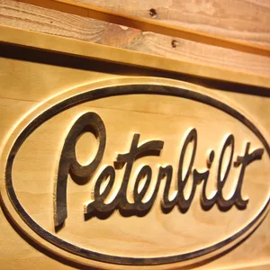 Peterbilt Wood Sign