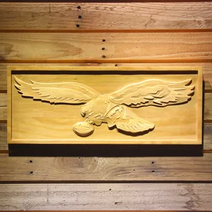 Philadelphia Eagles 1987-1995 Wood Sign - Legacy Edition