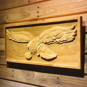 Philadelphia Eagles 1987-1995 Wood Sign - Legacy Edition