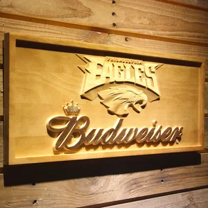 Philadelphia Eagles Budweiser Wood Sign
