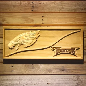 Philadelphia Eagles Split Wood Sign