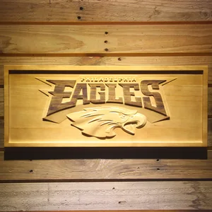 Philadelphia Eagles Wood Sign