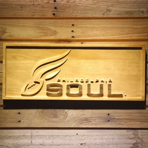 Philadelphia Soul Wood Sign