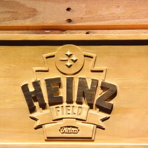 Pittsburgh Steelers Heinz Field Wood Sign