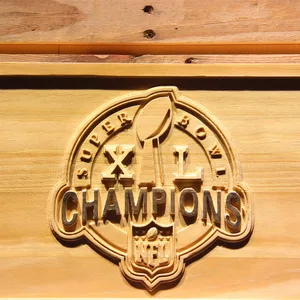 Pittsburgh Steelers Super Bowl XL Champions Wood Sign - Legacy Edition