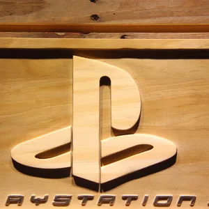 PlayStation PS3 Wood Sign