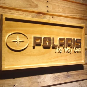 Polaris All Terrain Wood Sign
