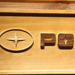 Polaris All Terrain Wood Sign