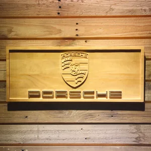 Porsche Wood Sign