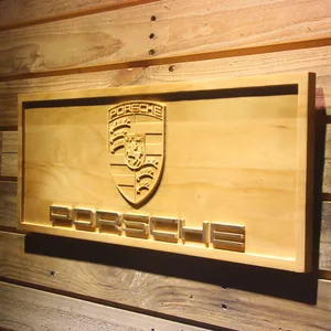 Porsche Wood Sign