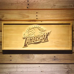 Portland Lumberjax Wood Sign - Legacy Edition