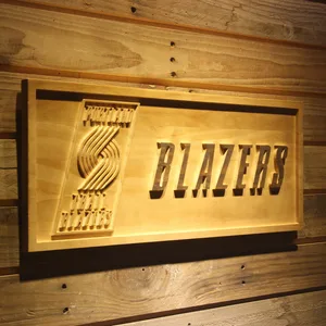 Portland Trail Blazers Wood Sign