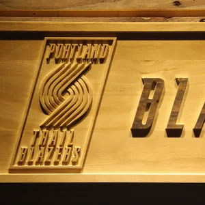 Portland Trail Blazers Wood Sign