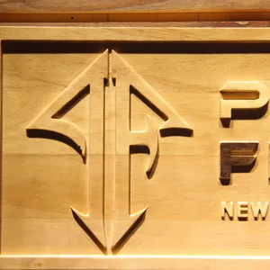Premier Fighter Wood Sign