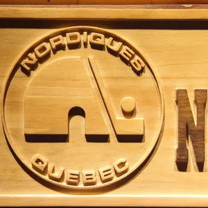 Quebec Nordiques Wood Sign - Legacy Edition