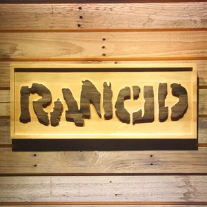 Rancid Wood Sign