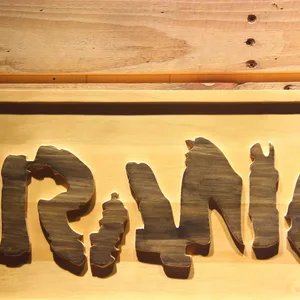 Rancid Wood Sign