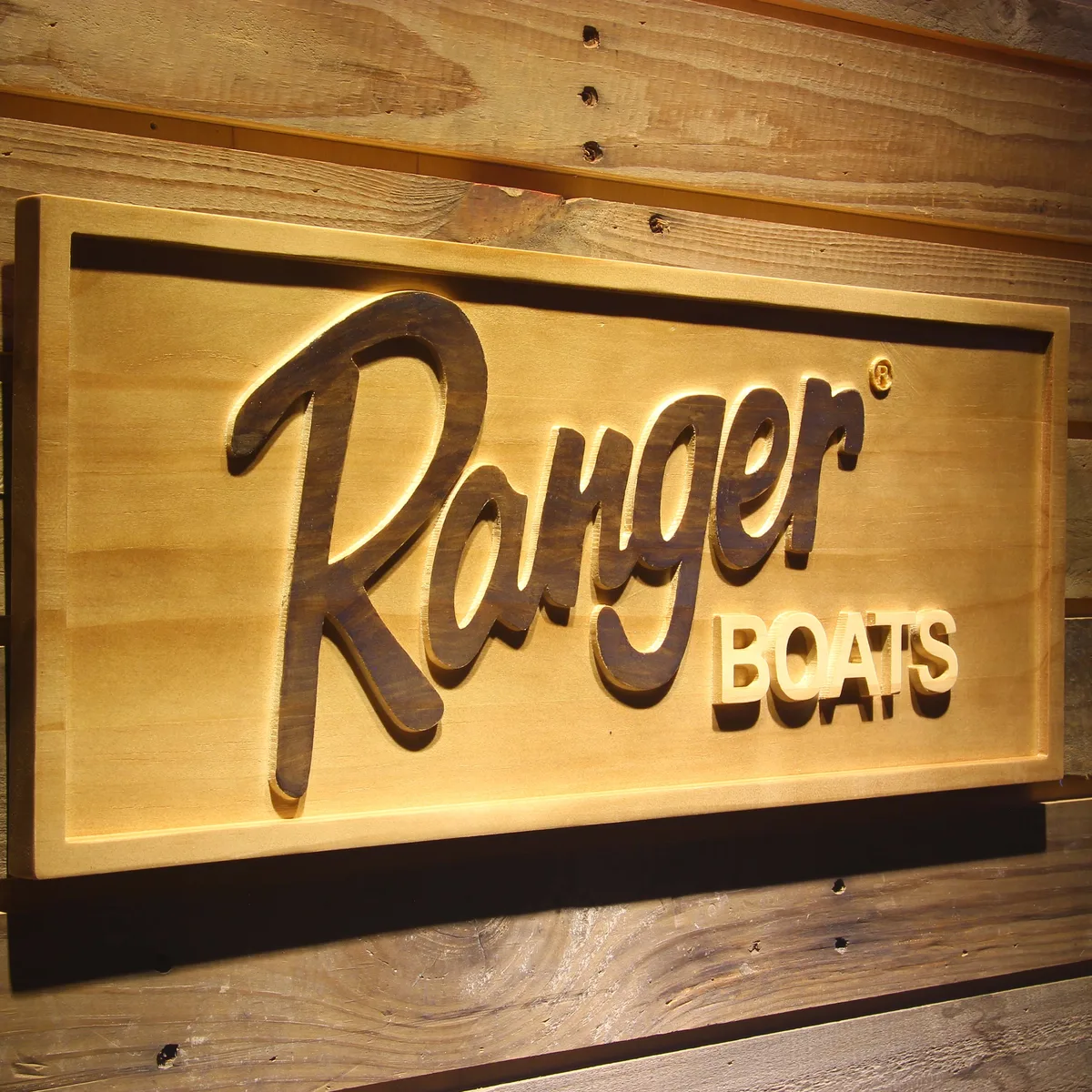 Ranger Boats Wood Sign