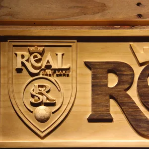 Real Salt Lake Wood Sign - Legacy Edition