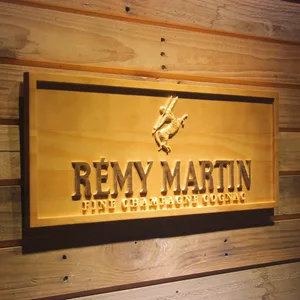 Remy Martin Wood Sign