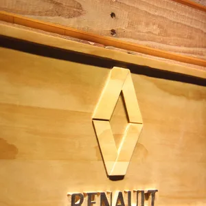 Renault Wood Sign