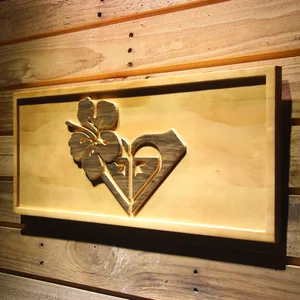 Roxy Luau Wood Sign