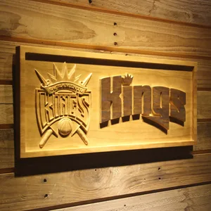 Sacramento Kings Wood Sign - Legacy Edition