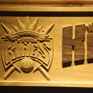 Sacramento Kings Wood Sign - Legacy Edition