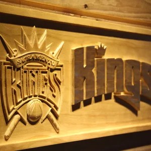 Sacramento Kings Wood Sign - Legacy Edition