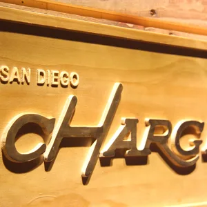 San Diego Chargers 1974-1987 Wood Sign - Legacy Edition