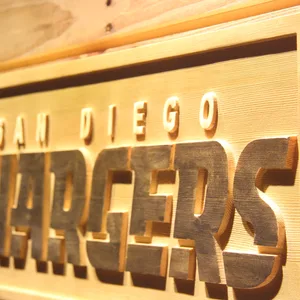 San Diego Chargers 2007-2016 A Wood Sign - Legacy Edition