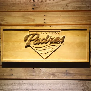 San Diego Padres Wood Sign - Legacy Edition