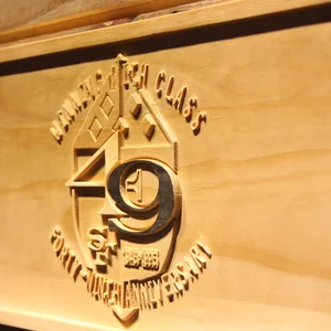 San Francisco 49ers 49th Anniversary Logo Wood Sign - Legacy Edition