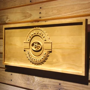 San Francisco 49ers Community Quarterback Wood Sign - Legacy Edition