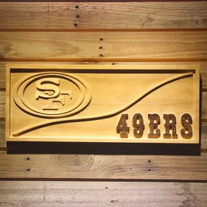 San Francisco 49ers Split Wood Sign