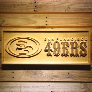 San Francisco 49ers Wood Sign