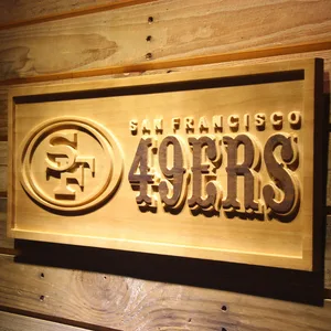 San Francisco 49ers Wood Sign