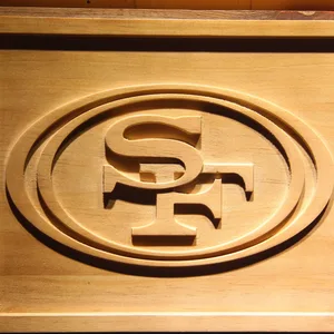San Francisco 49ers Wood Sign