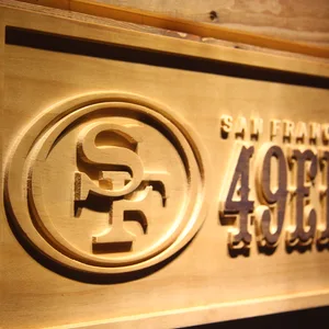 San Francisco 49ers Wood Sign