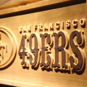 San Francisco 49ers Wood Sign