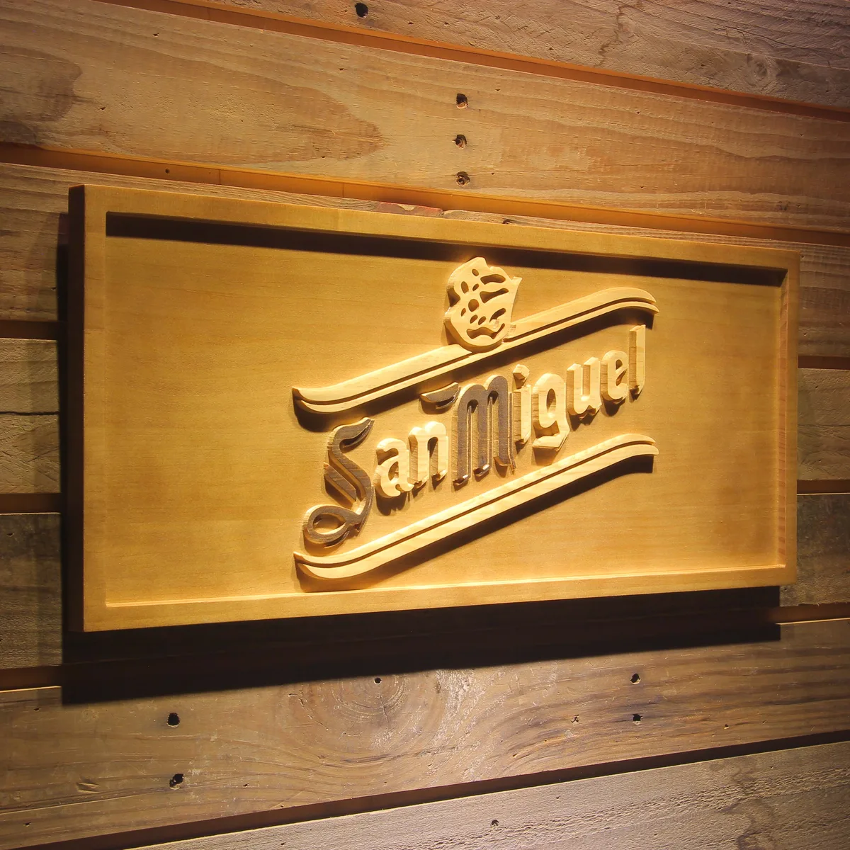 San Miguel Wood Sign