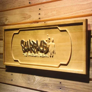 Scarface The American Dream Wood Sign