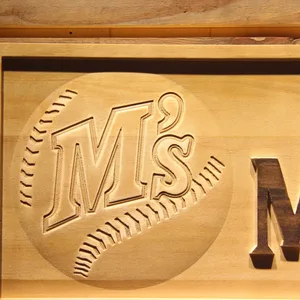 Seattle Mariners 1987-1992 Wood Sign - Legacy Edition