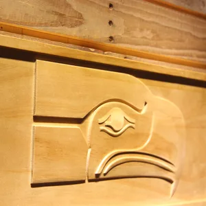 Seattle Seahawks 1976-2001 Wood Sign - Legacy Edition