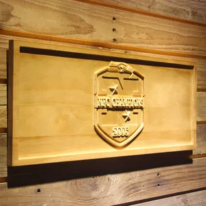 Seattle Seahawks 2005 NFC Champion Wood Sign - Legacy Edition